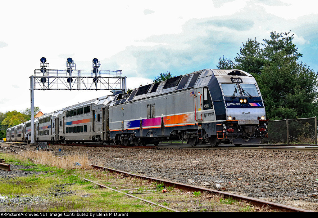 NJT 4515 on Train 1111